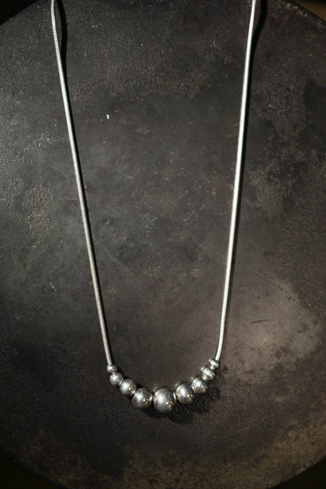 Italy vintage silver necklace