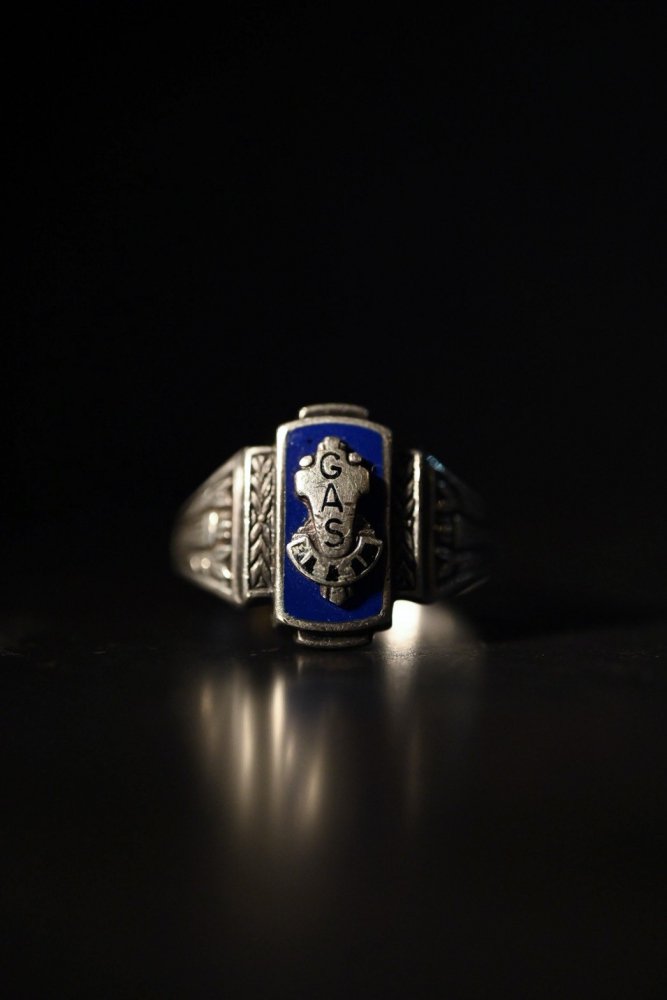 us mid 20th silver college ring