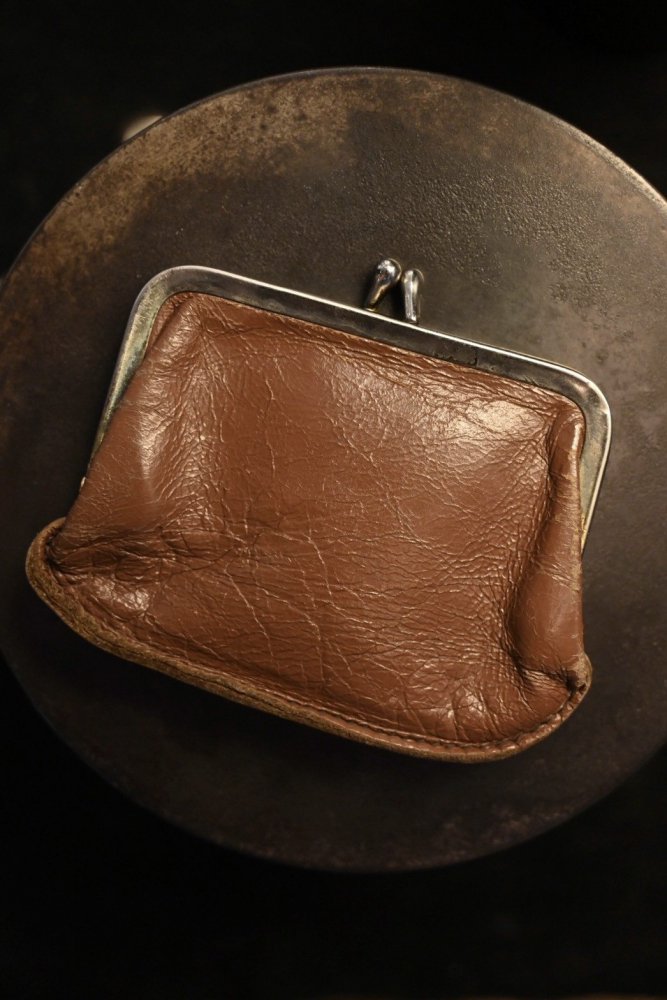 us 1960's leather purse