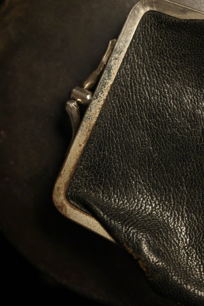 us 1960's leather purse