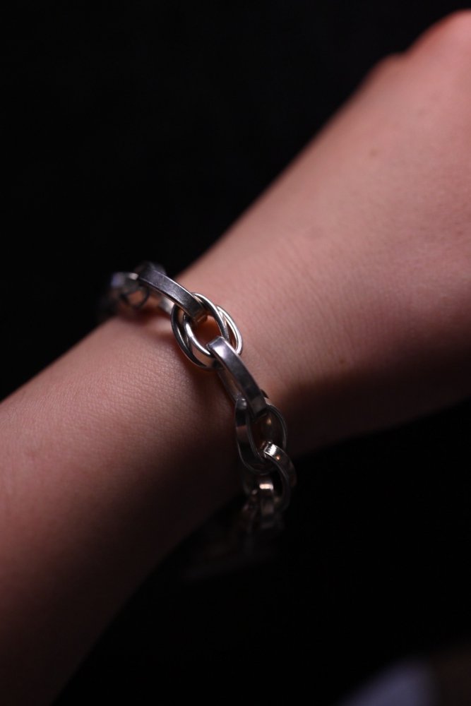 Vintage silver chain bracelet