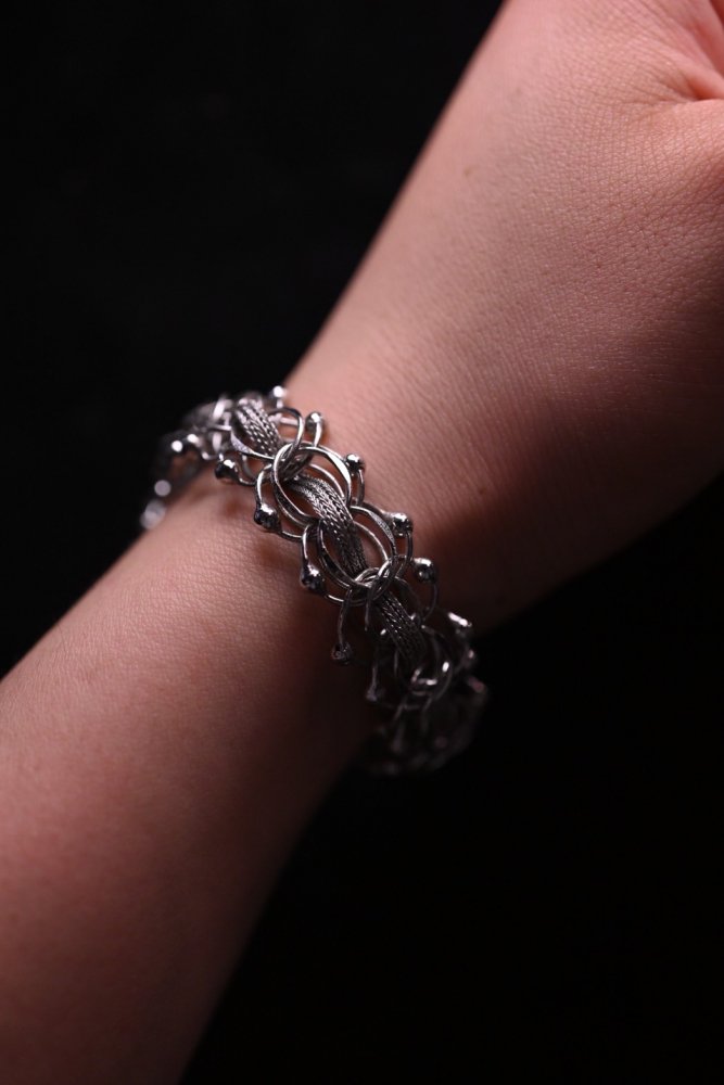 Vintage silver chain bracelet