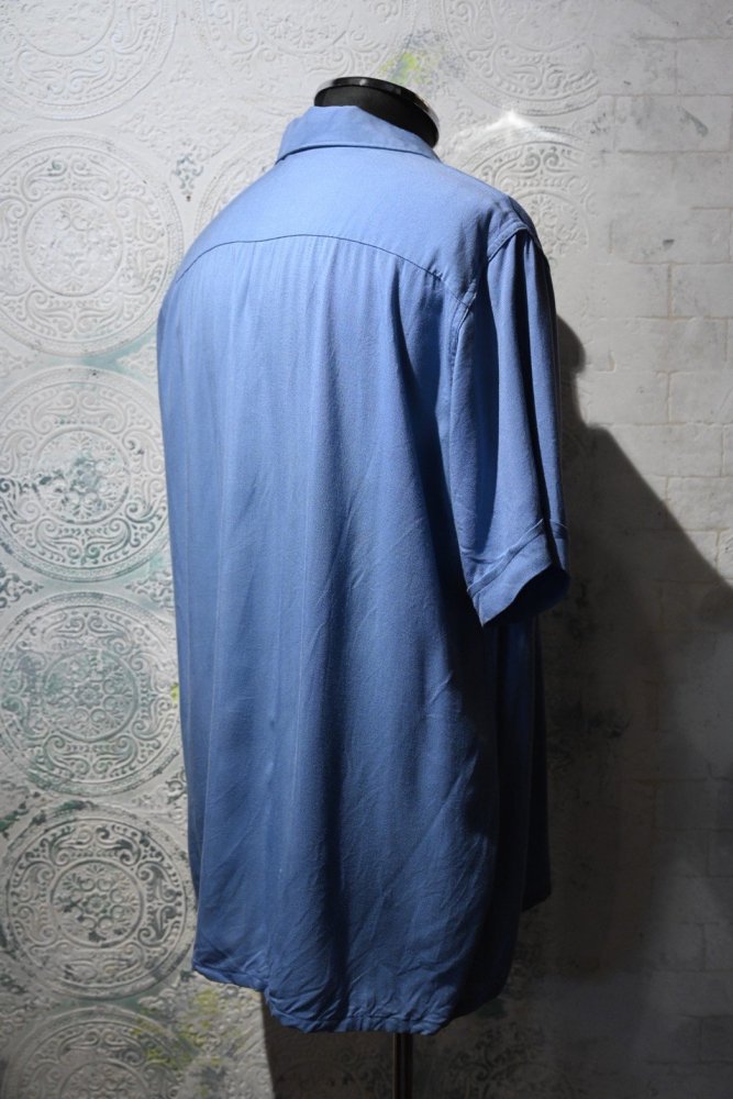 us 1960's "Wings" rayon s/s shirt