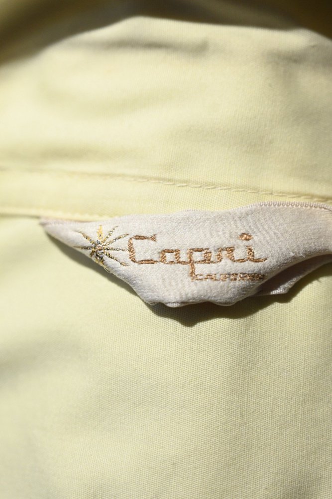 us 1960's~ "Capri" s/s shirt