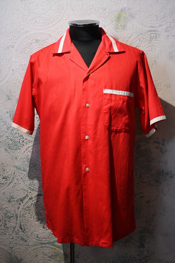 us 1960's "Elderado" cotton s/s shirt