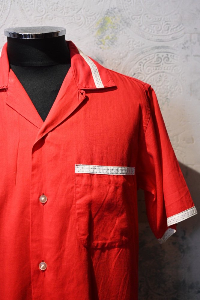 us 1960's "Elderado" cotton s/s shirt