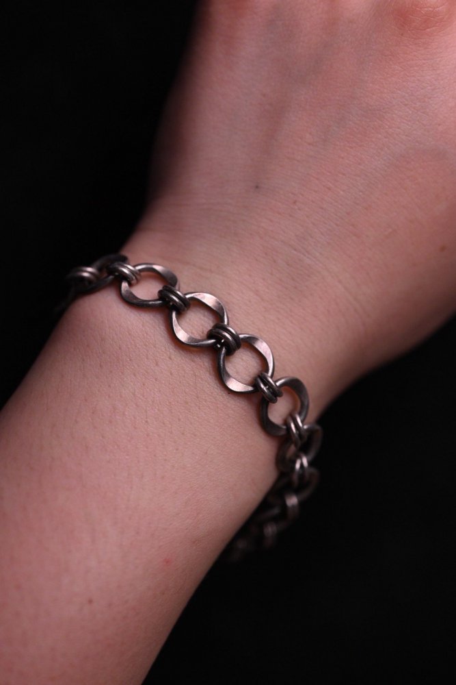 Vintage silver chain bracelet