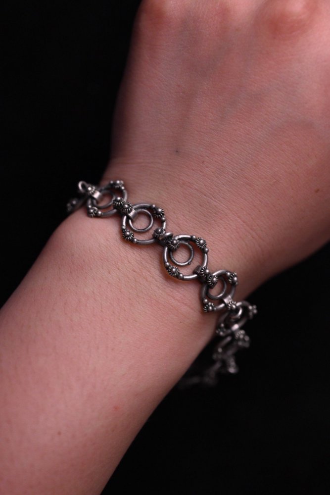 Vintage silver 800 chain bracelet