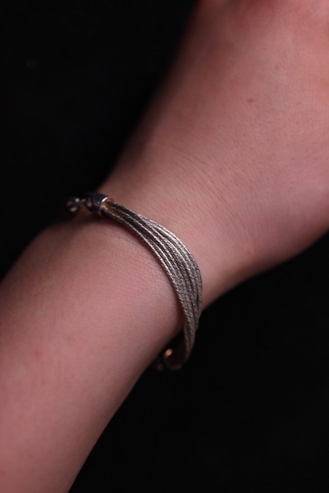 Vintage silver chain bracelet