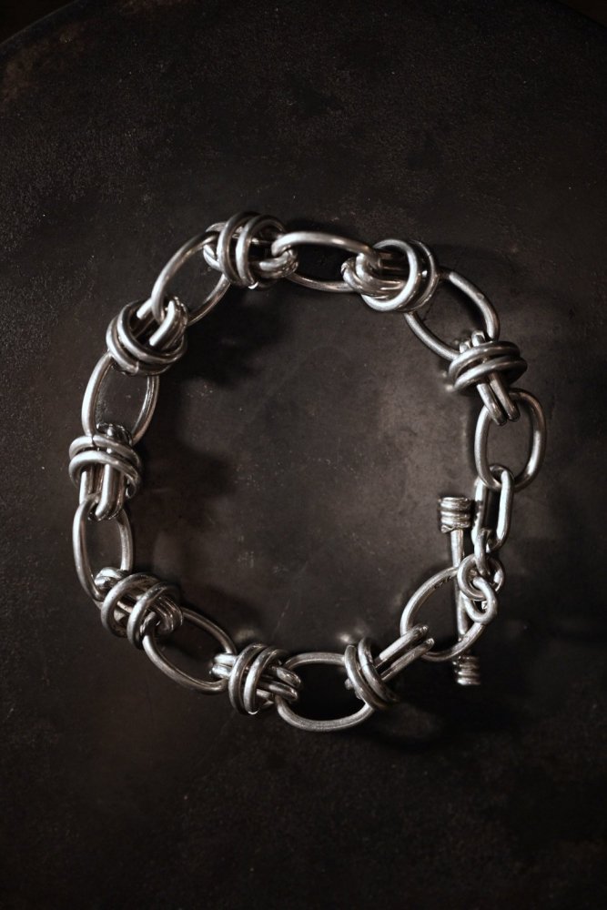 Mexico vintage silver chain bracelet