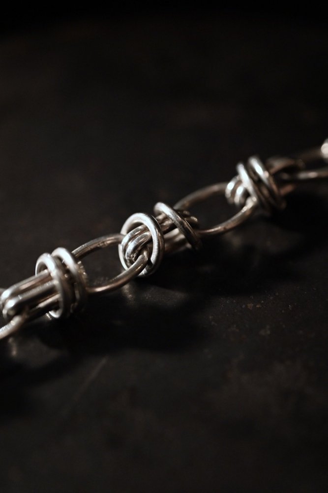 Mexico vintage silver chain bracelet