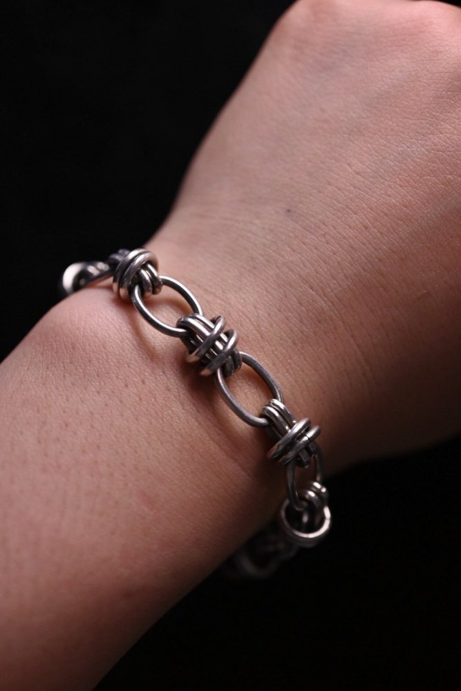 Mexico vintage silver chain bracelet