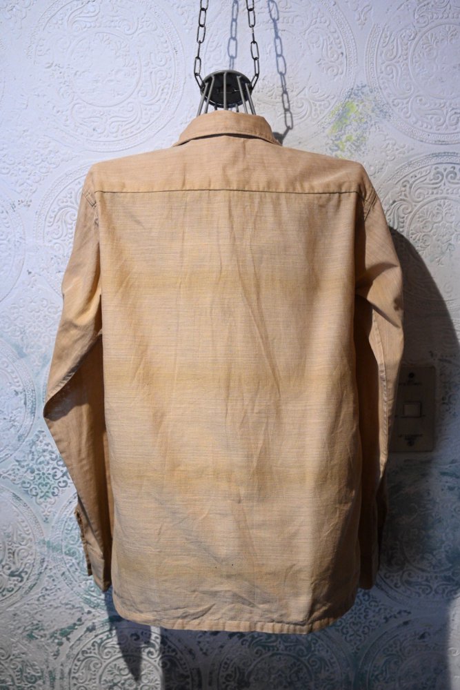 us 1960's gradation cotton shirt 