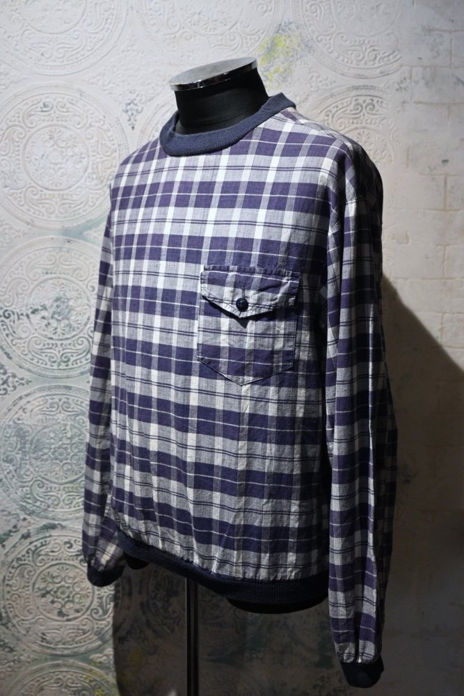 us 1960's pullover check shirt