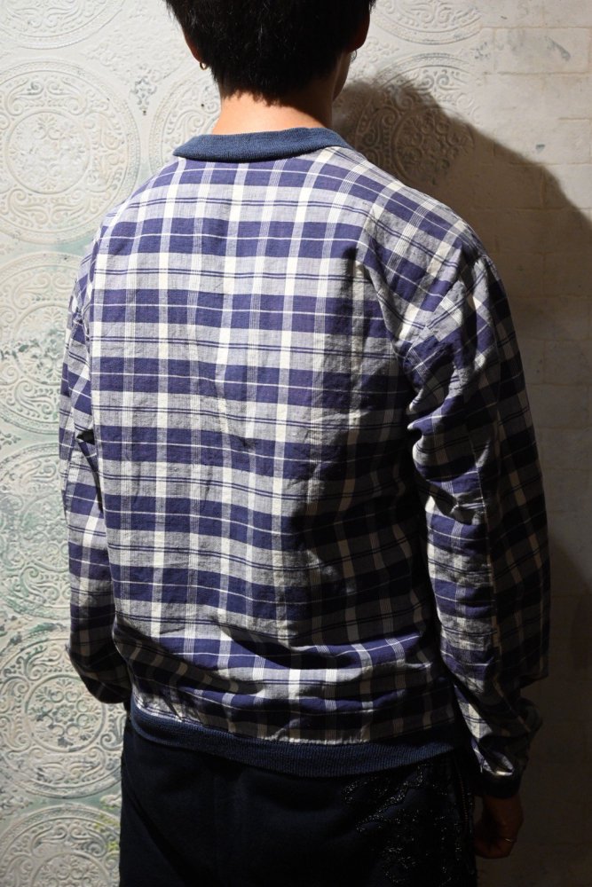 us 1960's pullover check shirt