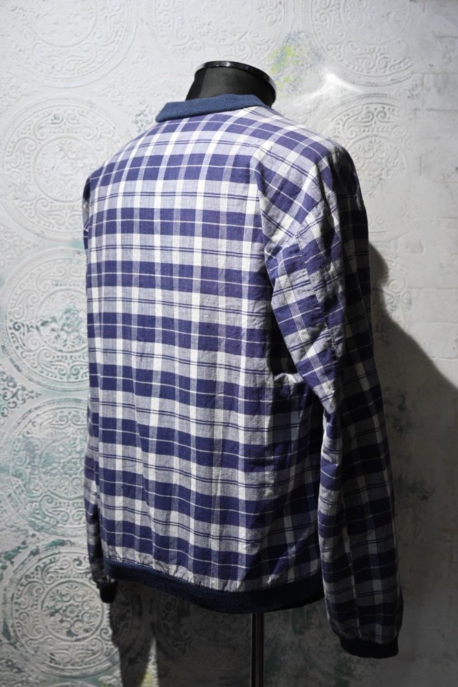 us 1960's pullover check shirt