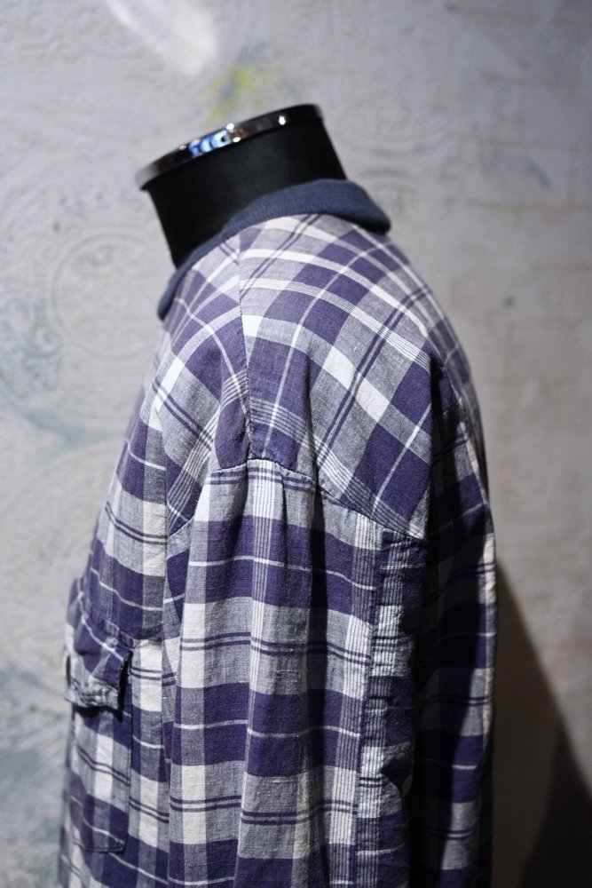 us 1960's pullover check shirt