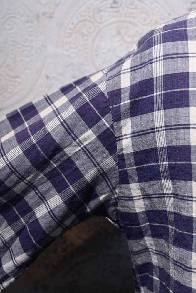 us 1960's pullover check shirt