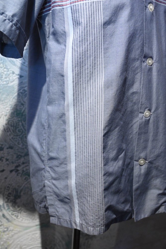 us 1960's "Pennleigh" cotton s/s shirt