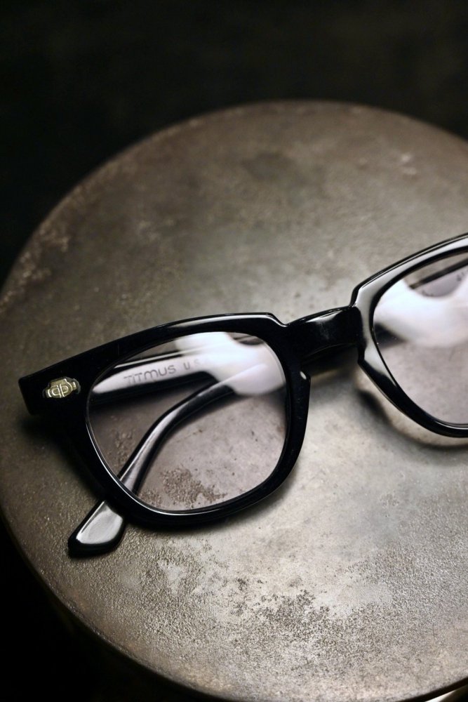 us 1960's "Titmus" black safety glasses