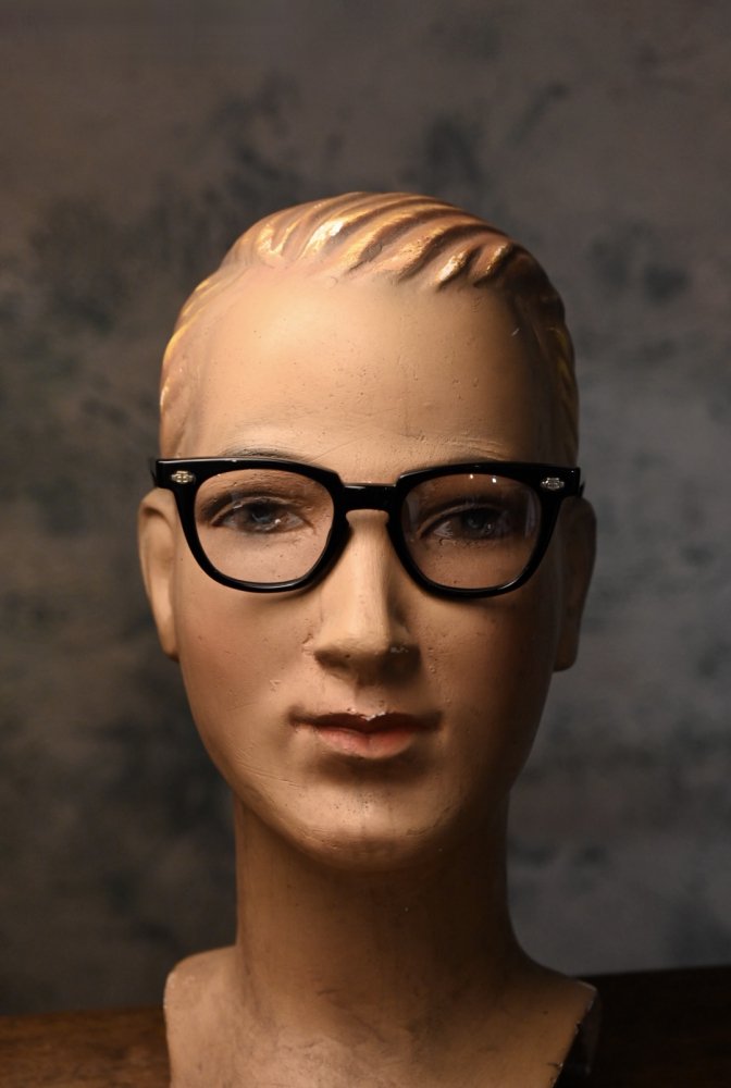 us 1960's "Titmus" black safety glasses