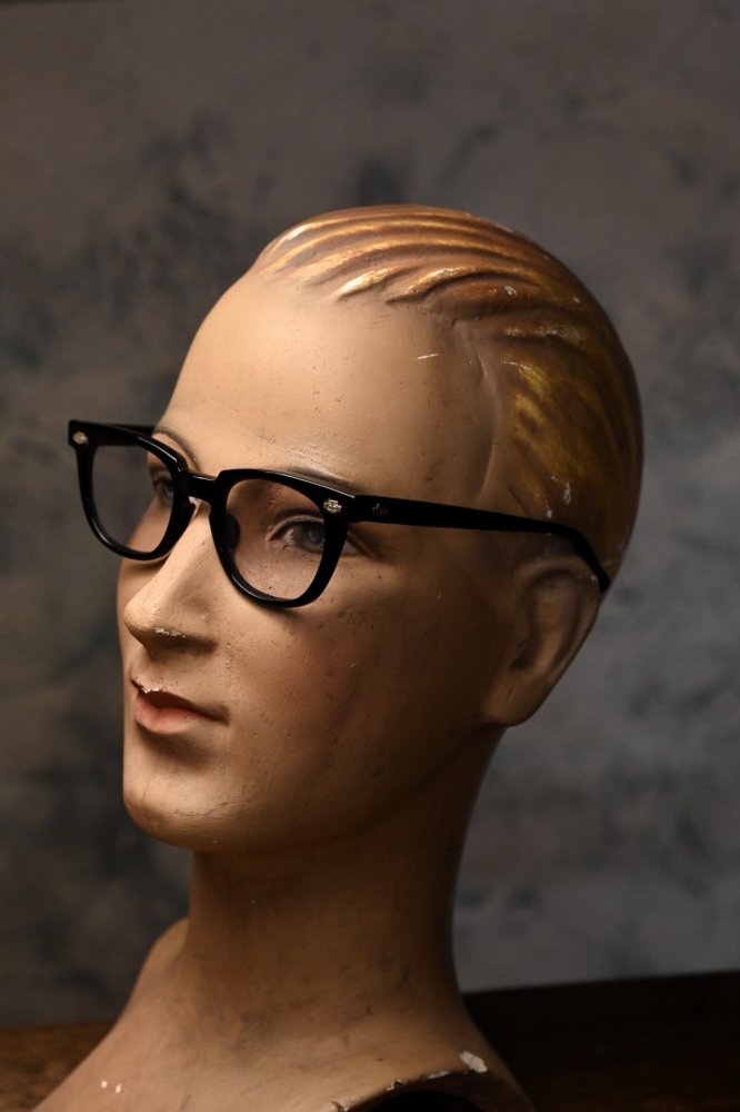 us 1960's "Titmus" black safety glasses