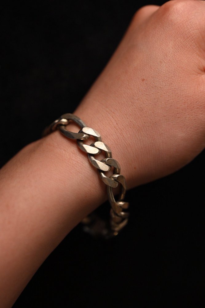 Italy vintage silver chain bracelet