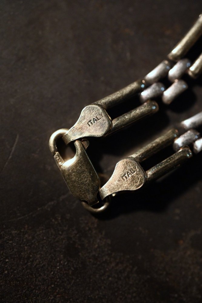 Italy vintage silver chain bracelet