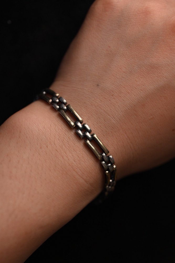 Italy vintage silver chain bracelet