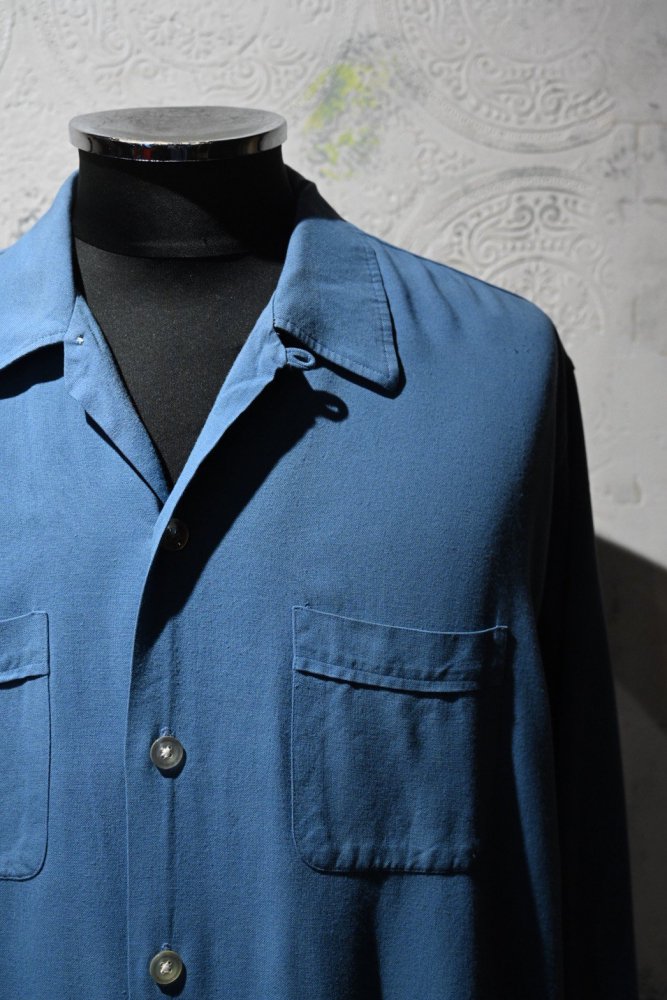 us 1960's "Kentfield" rayon shirt