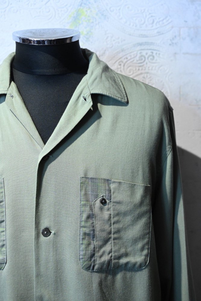 us 1960's "Society" rayon shirt