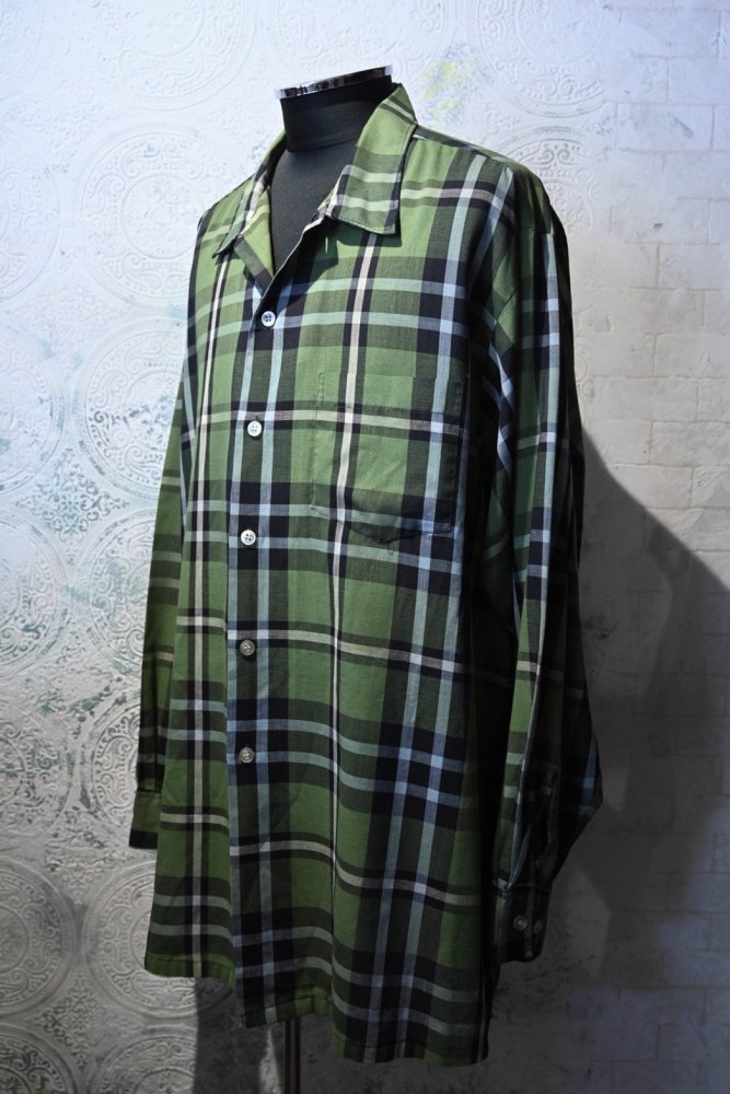 us 1970's "Squire Casuals" check shirt -18 1/2-