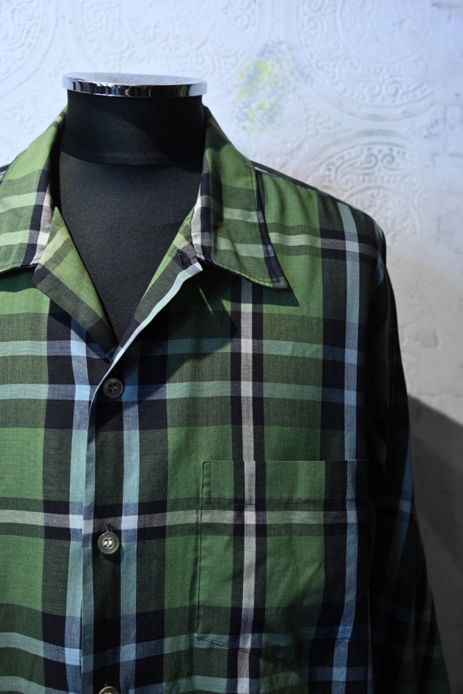 us 1970's "Squire Casuals" check shirt -18 1/2-