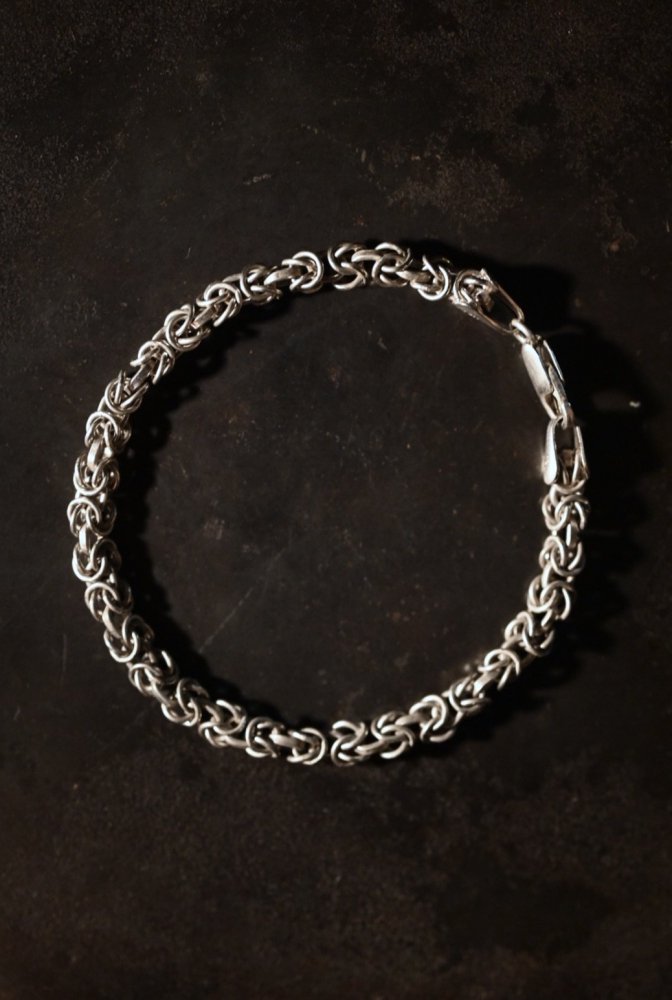 Italy vintage silver chain bracelet