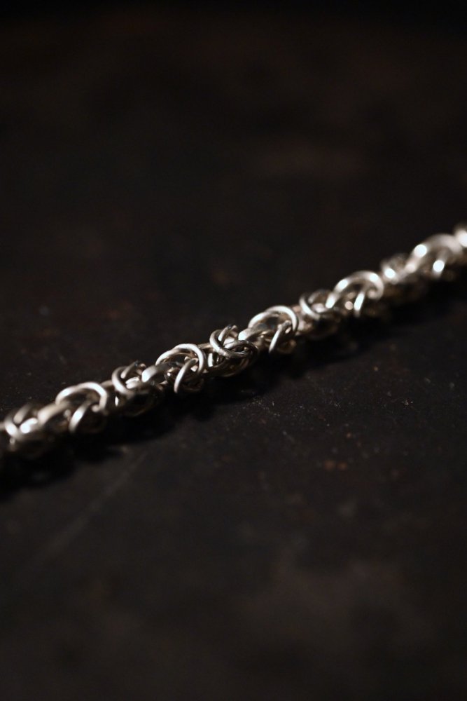 Italy vintage silver chain bracelet