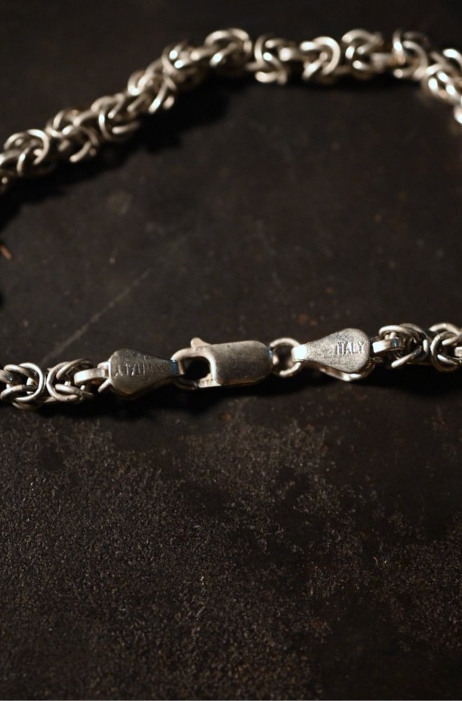 Italy vintage silver chain bracelet