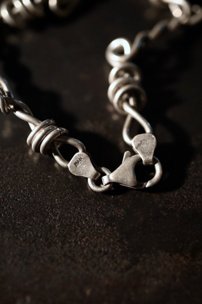 Italy vintage silver chain bracelet