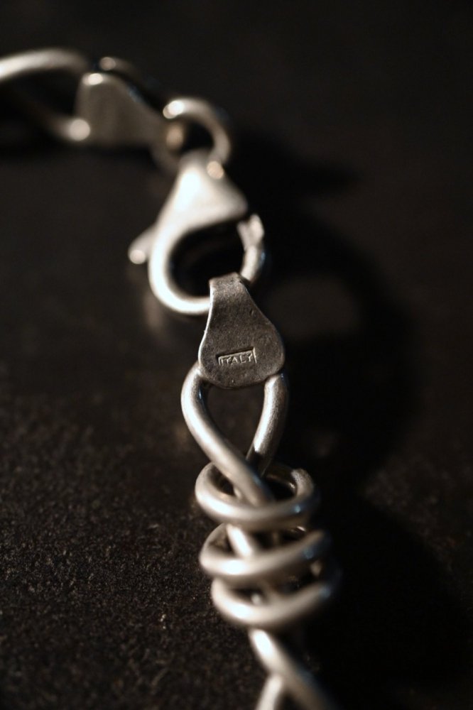 Italy vintage silver chain bracelet