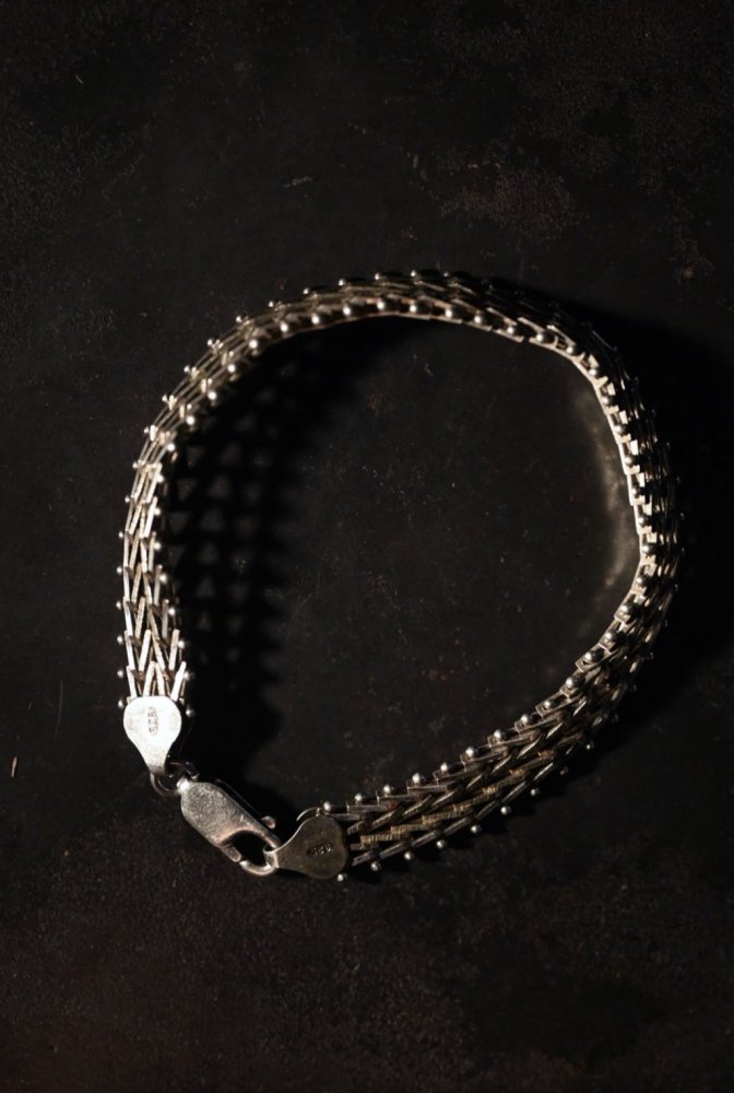 Italy vintage silver chain bracelet