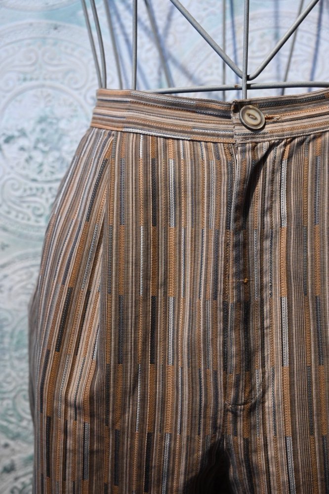 us 1960's stripe cotton shorts