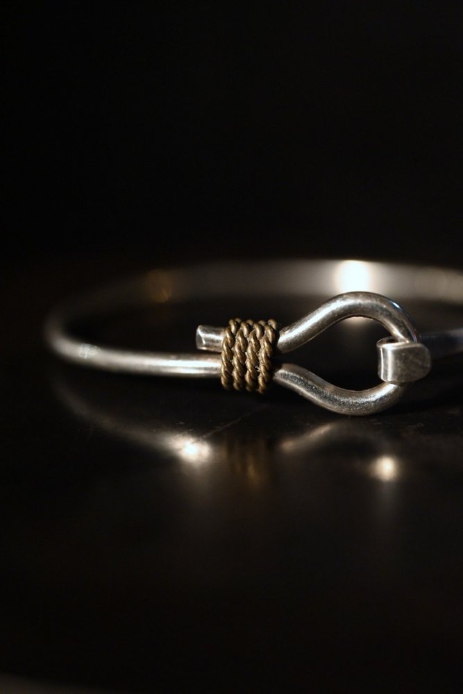 Mexico vintage silver hook bracelet