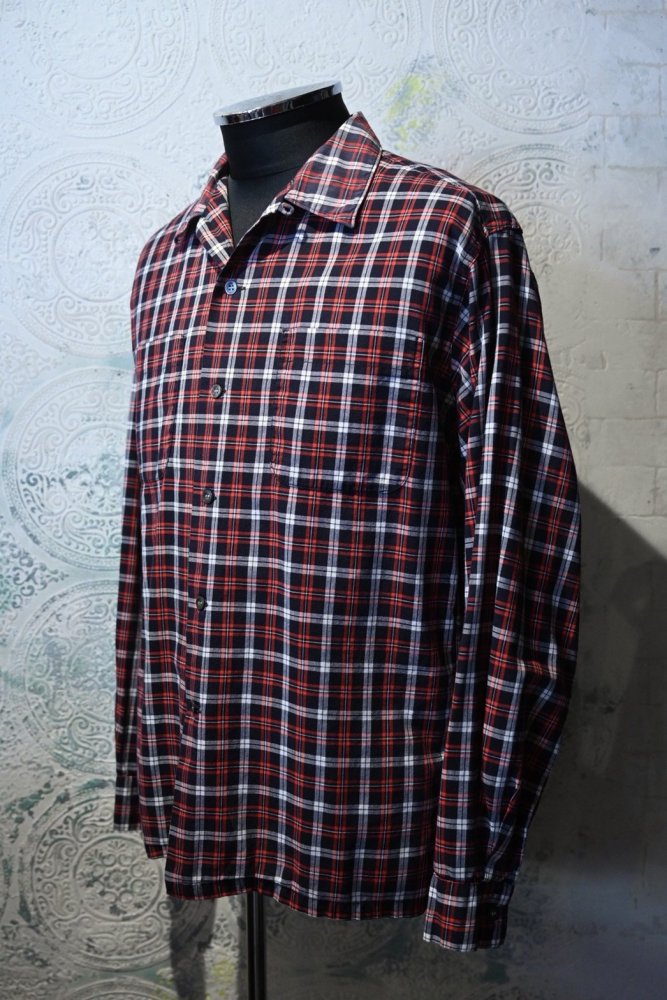 us 1960's "McGREGOR" cotton check shirt