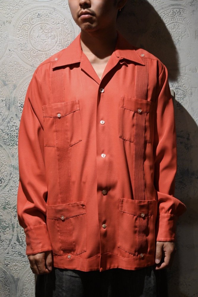 us 1970's cuba l/s shirt