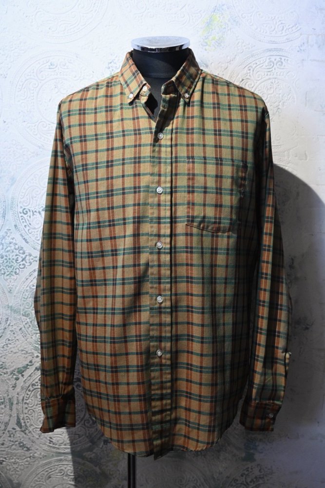 us 1960's~ ""Mr.LEGGS" check shirt