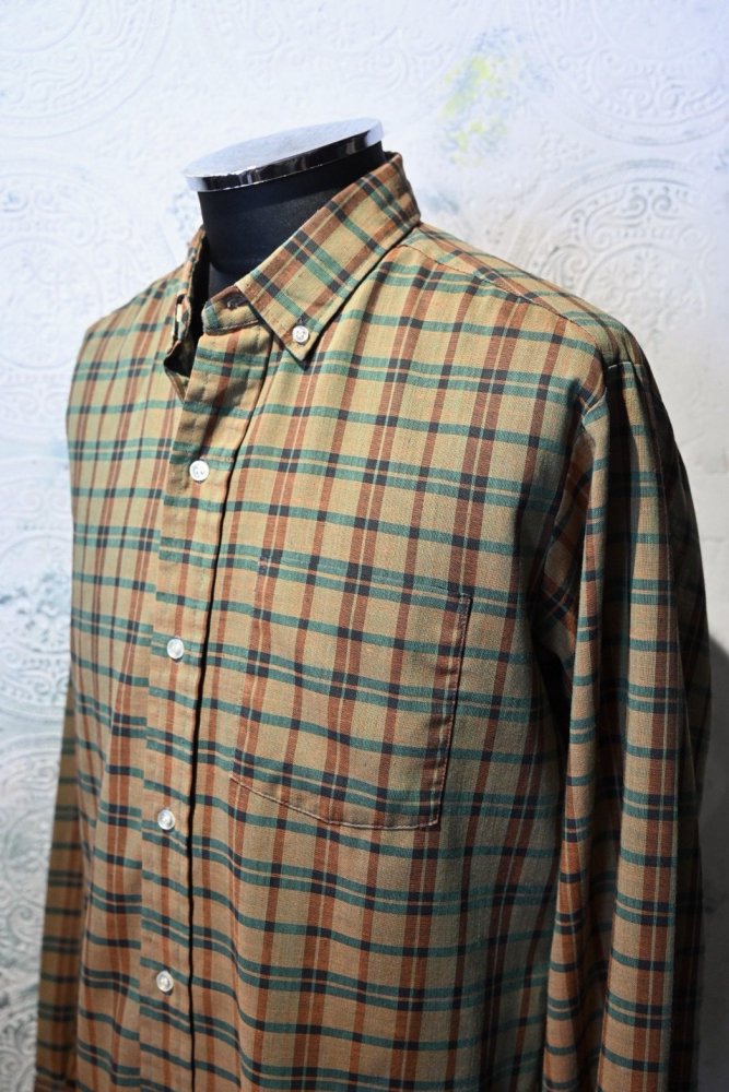 us 1960's~ ""Mr.LEGGS" check shirt