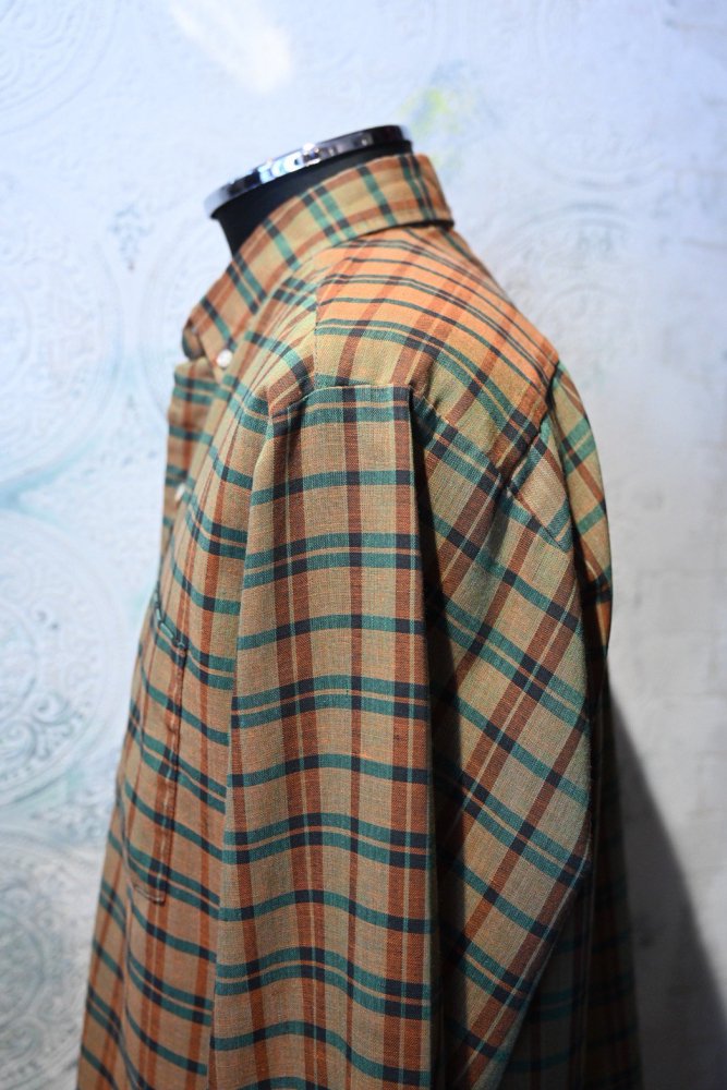 us 1960's~ ""Mr.LEGGS" check shirt