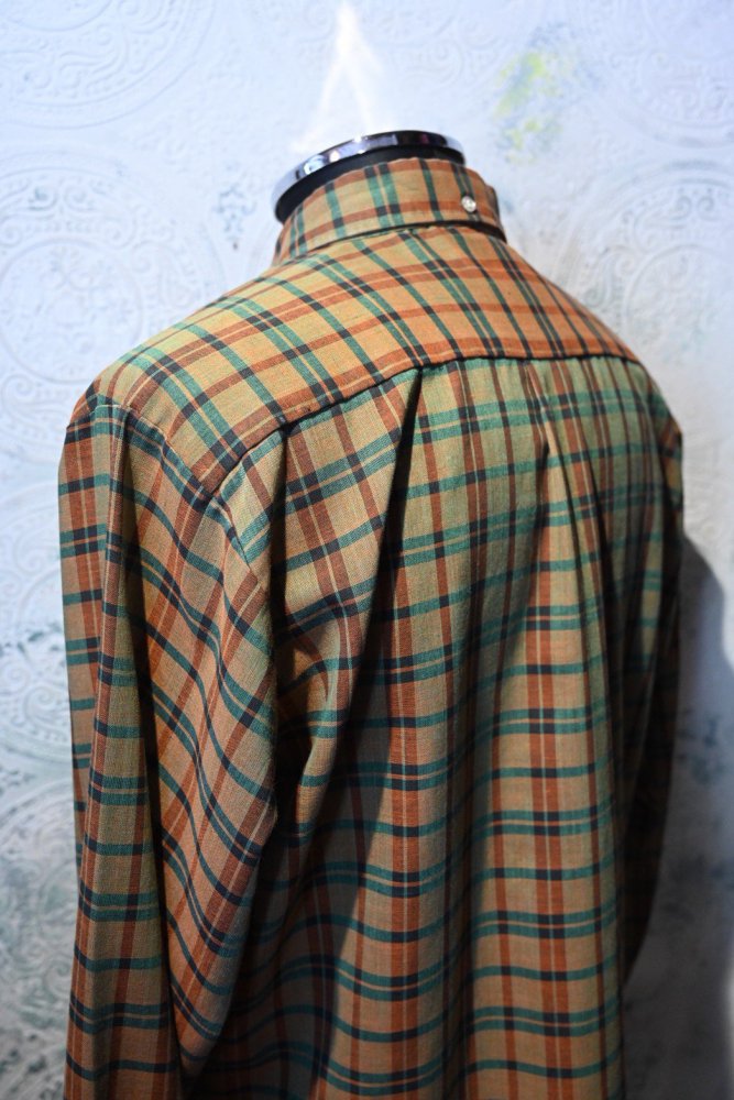 us 1960's~ ""Mr.LEGGS" check shirt