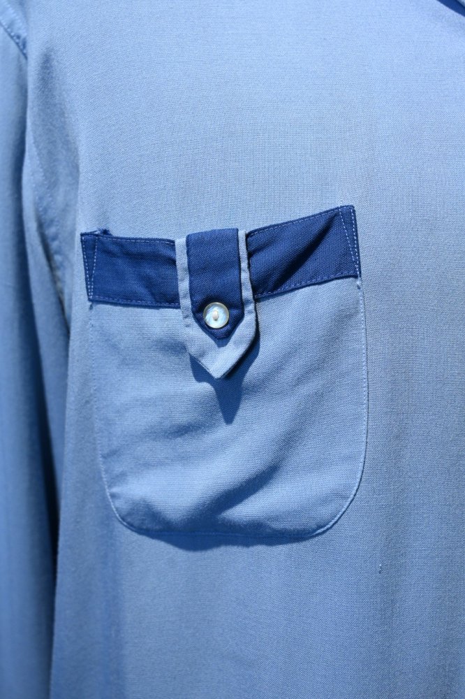 us 1950's~ "Monte Carls" rayon shirt