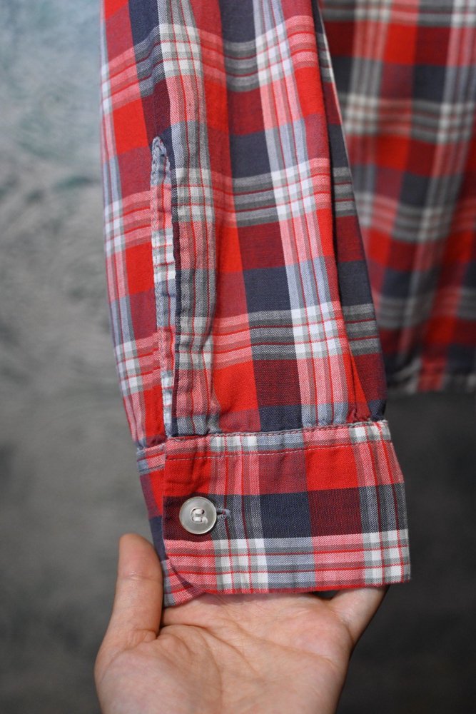 us 1960's "Towncraft" cotton check shirt