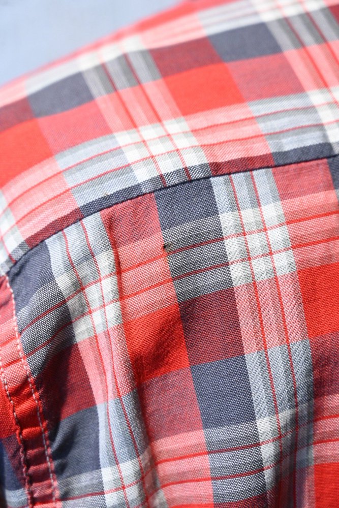 us 1960's "Towncraft" cotton check shirt